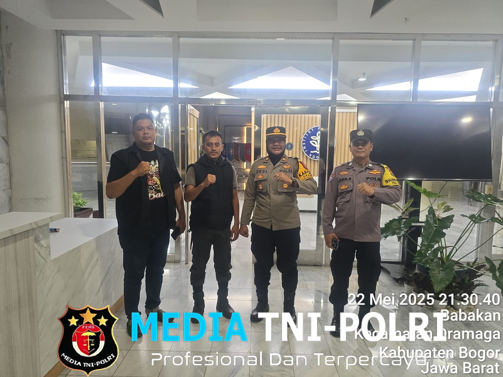 Kapolsek Dramaga Pimpin Patroli KRYD Antisipasi Gangguan Kamtibmas, Pastikan Wilayah Hukum Kecamatan Dramaga Aman Kondusif