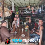 Polsek Ngabang Laksanakan Patroli Menjelang Tutup Saka Atau Adat Balala Di Kecamatan Ngabang