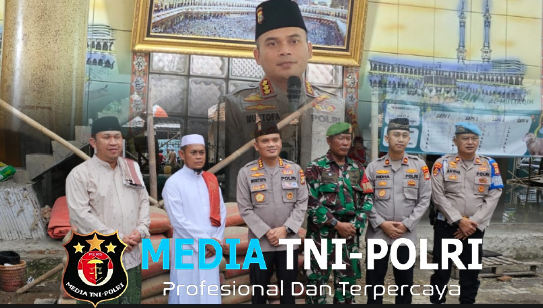 Kapolres Metro Bekasi Gelar Safari Kamtibmas di Masjid Jami’ Al-Muttaqin Ciantra Cikarang Selatan