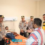 Bentuk Peduli, Kapolres Lampung Utara Tinjau Langsung Warga Korban Keracunan Makanan