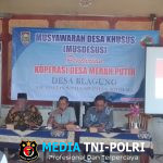 Babinsa Simo Mendukung Pembentukan Koperasi Merah Putih