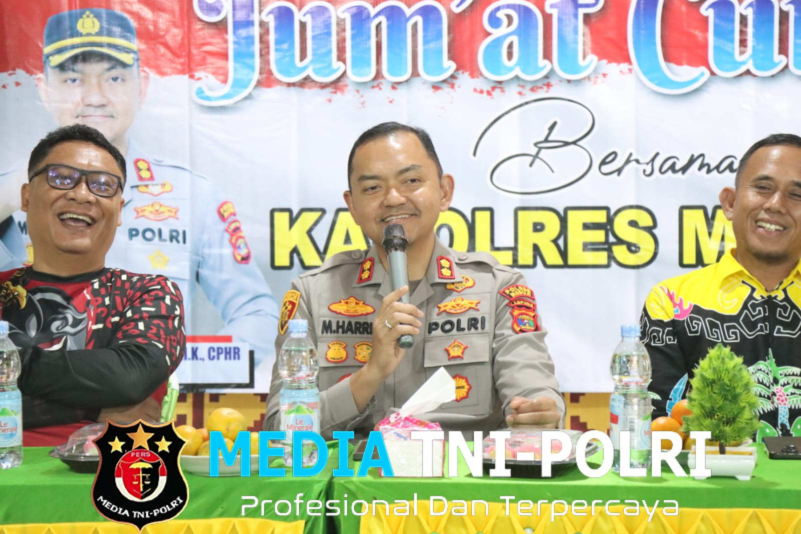 Kapolres Mesuji Bersama Jajaran Gelar Jumat Curhat dengan Masyarakat Desa Mukti Karya