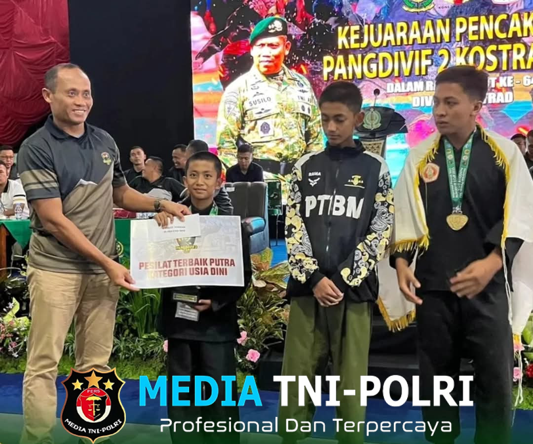 Prajurit Menarmed 2 Kostrad Kembali Raih Prestasi dalam Kejuaraan Pencak Silat Terbuka Pangdivif 2 Cup 2025