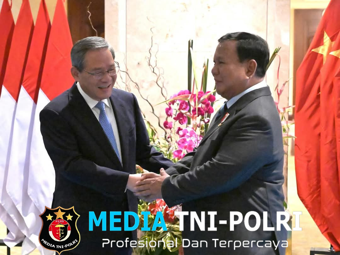 Presiden Prabowo Bersama Premier Li Qiang Hadiri Indonesia-China Business Reception 2025