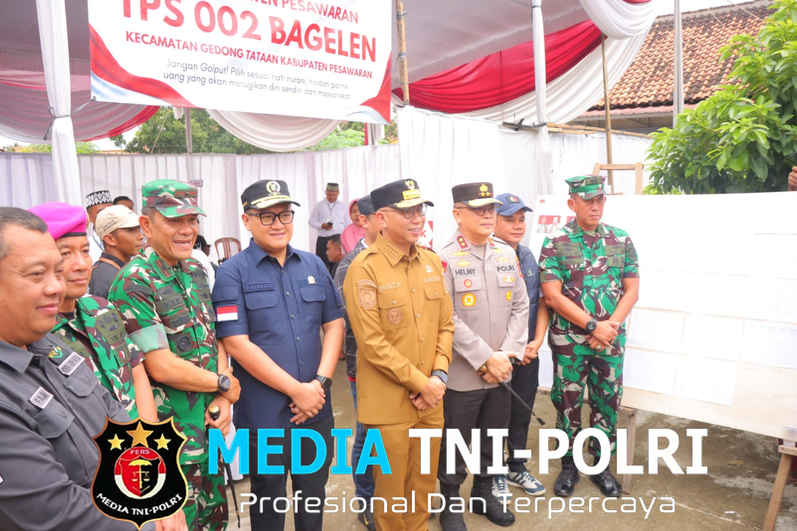 PSU Pesawaran Berjalan Kondusif, Kapolda Lampung Sampaikan Terima Kasih kepada Masyarakat