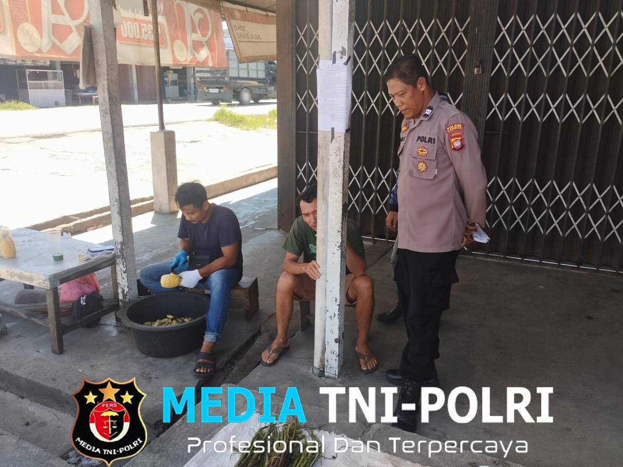 Meski Hari Libur, Polsek Mandor Tetap Siaga Cegah Premanisme