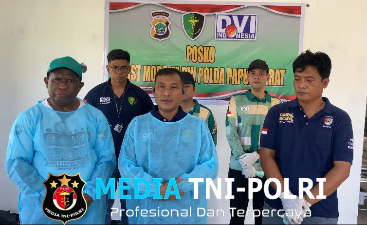 15 Jenazah Korban Bencana Banjir Bandang di Pegunungan Arfak Berhasil Diidentifikasi oleh Tim DVI dan INAFIS Polda Papua Barat