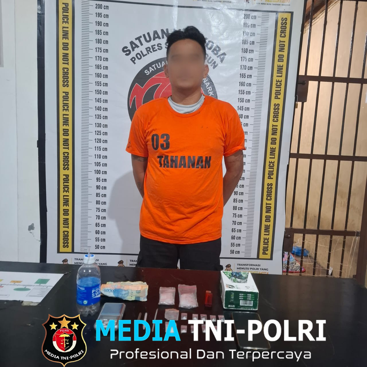Kasat Narkoba Polres Simalungun Berhasil Bongkar Jaringan Bandar Sabu 2,92 Gram di Hatonduhan
