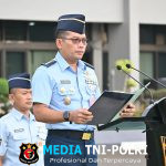 Cinta NKRI, Koops Udara I Laksanakan Upacara Bendera