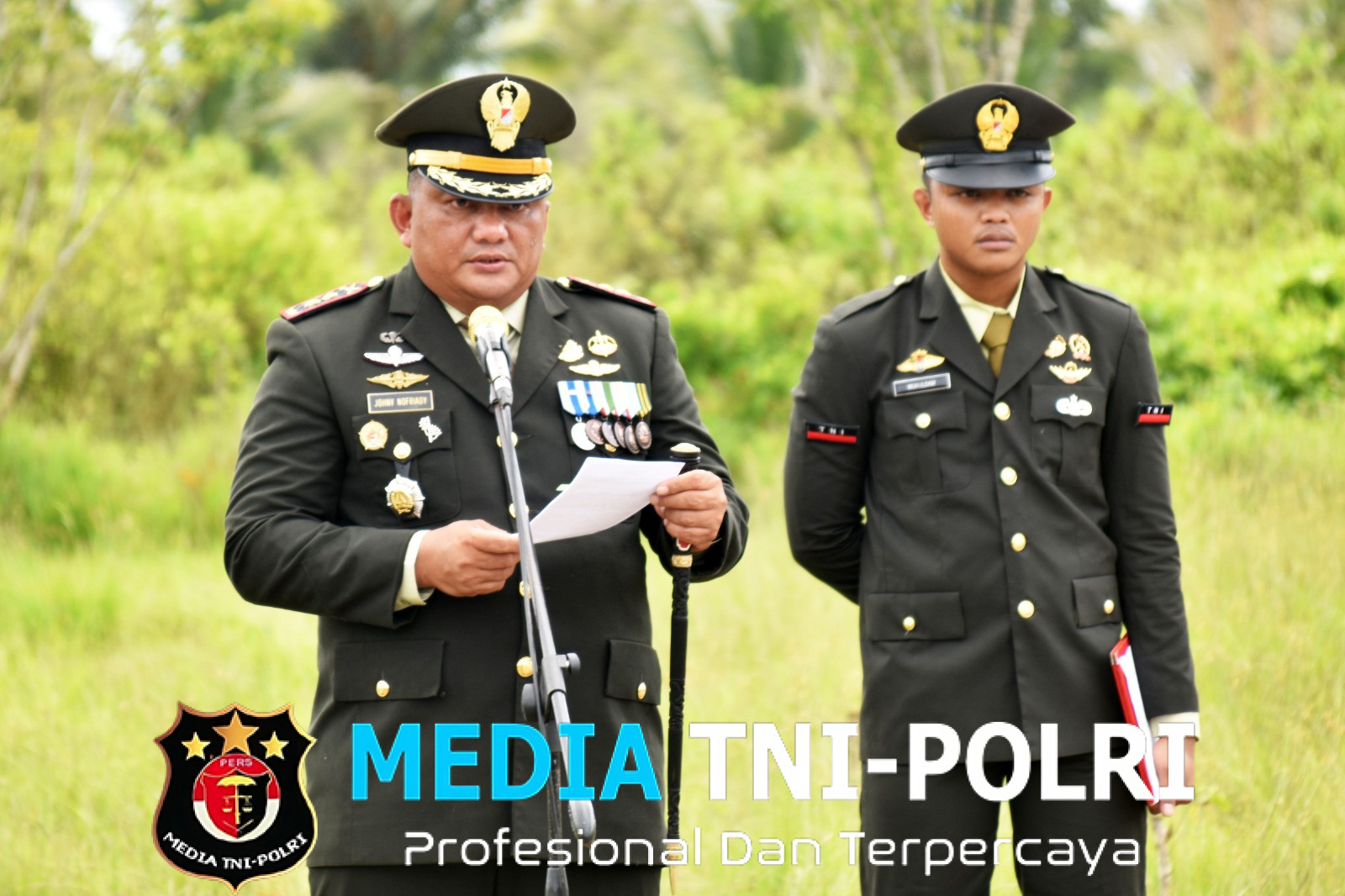 TNI Melepas Prajurit Terbaiknya, Serka Xaverius Mitirop dengan Upacara Militer Penuh Hormat