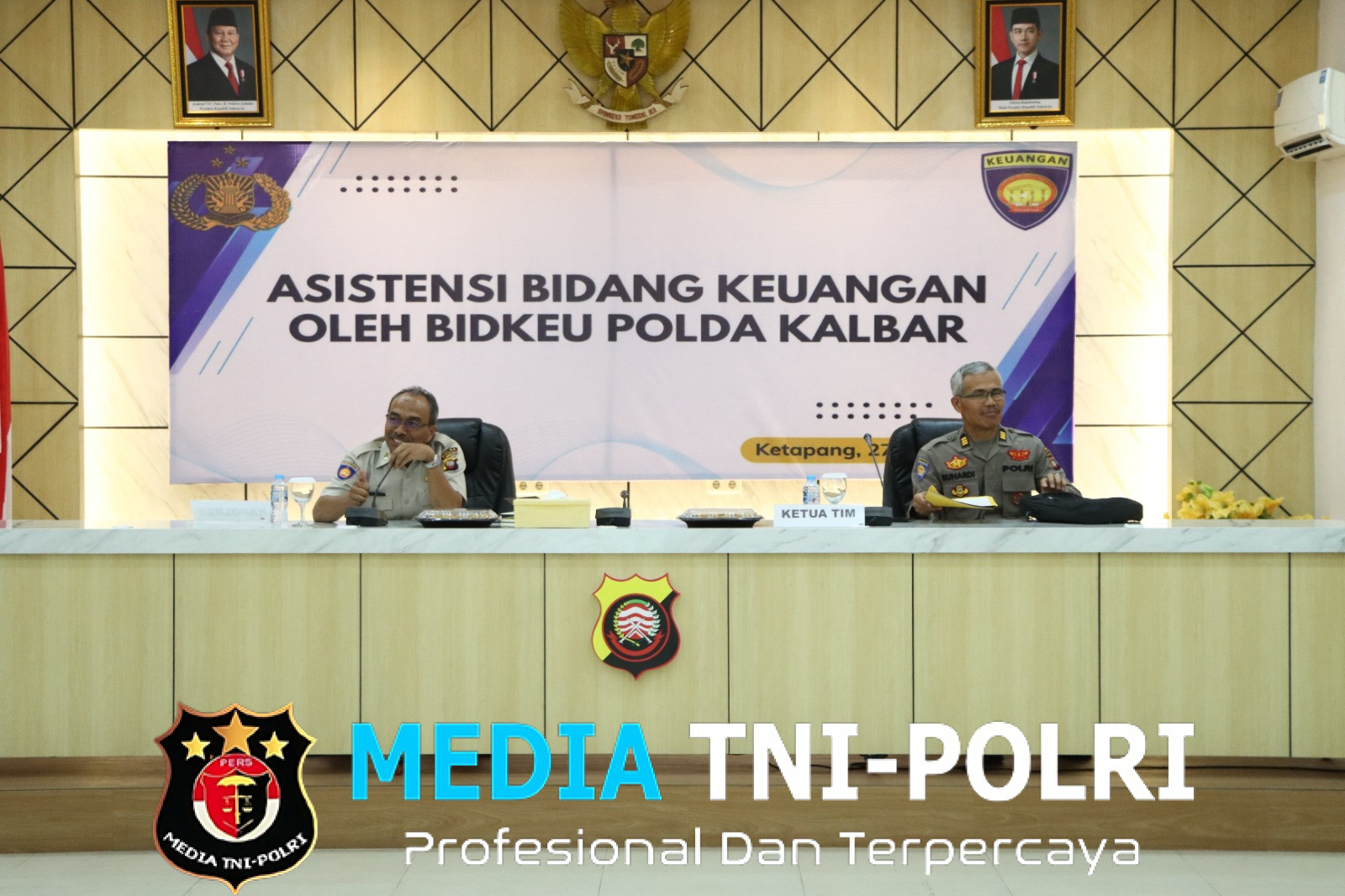 Tingkatkan Literasi Bidang Keuangan, Jajaran Polres Ketapang Ikuti Asistensi Bidang Keuangan Dari Polda Kalbar