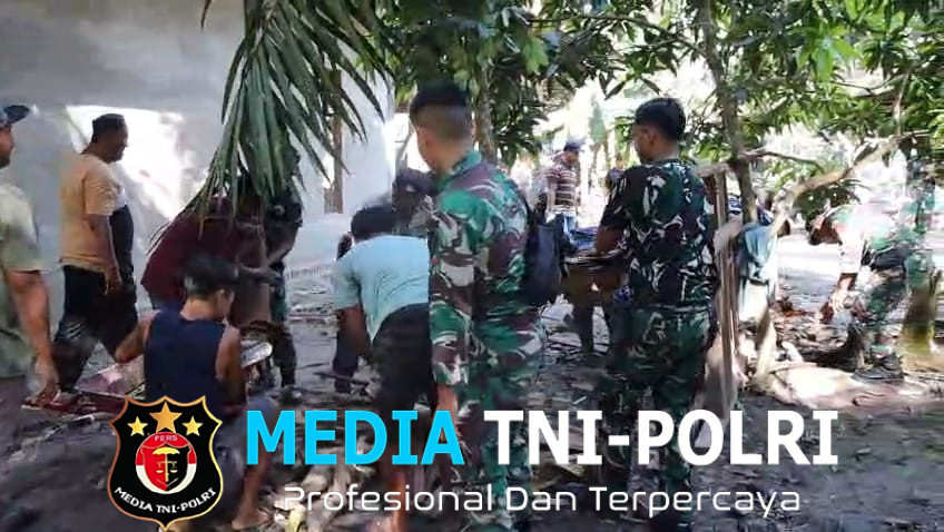 Ibu Sisu Gembira, Rumah Layak Huni Segera Terwujud Berkat TMMD ke-124 Kodim 0320 Dumai