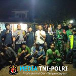 Sinergi TNI-Polri Polsek Trimurjo, Ajak Masyarakat Jaga Kamtibmas Bersama