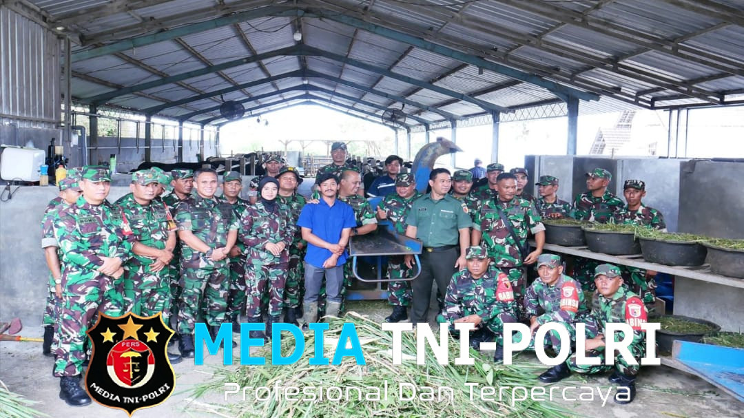 Bekali Prajurit Jelang Masa Pensiun Kodim 0808 Berikan Pengetahuan Beternak Sapi Perah