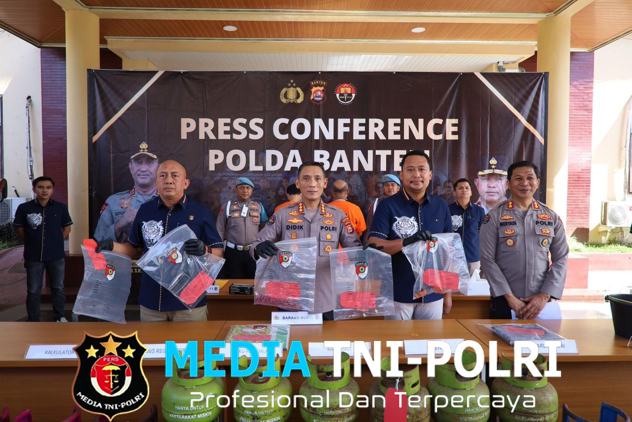 Raup Omzet Ratusan Juta, Polda Banten Tangkap Dua Pelaku Penyuntik LPG Bersubsidi