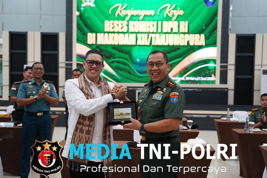 Pangdam XII/Tpr Terima Kunjungan Reses Komisi I DPR RI