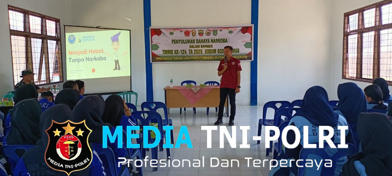 BNK Dumai bersama Satgas TMMD ke-124 Kodim 0320/Dumai Bersinergi Perangi Narkoba di Bukit Kayu Kapur