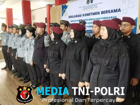 Lapas Sampit Deklarasikan Komitmen Bebas Narkoba dan Handphone