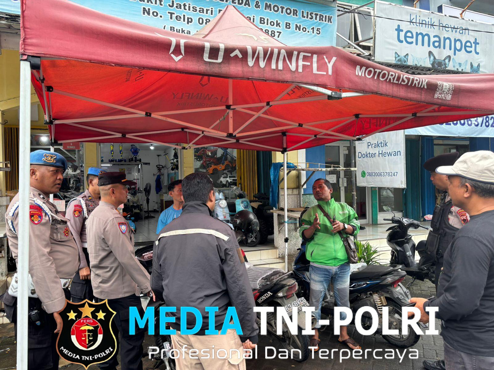 Satgas Binmas Polda Jateng Gencarkan Penyuluhan Antipremanisme di Terminal Cangkiran