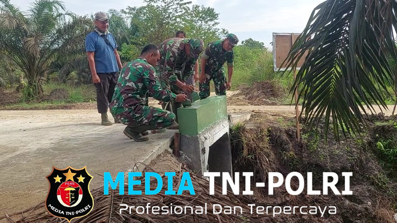 Jalur Utama Kembali Terbuka, Warga Bukit Kayu Kapur Apresiasi TMMD ke-124 Kodim 0320/Dumai