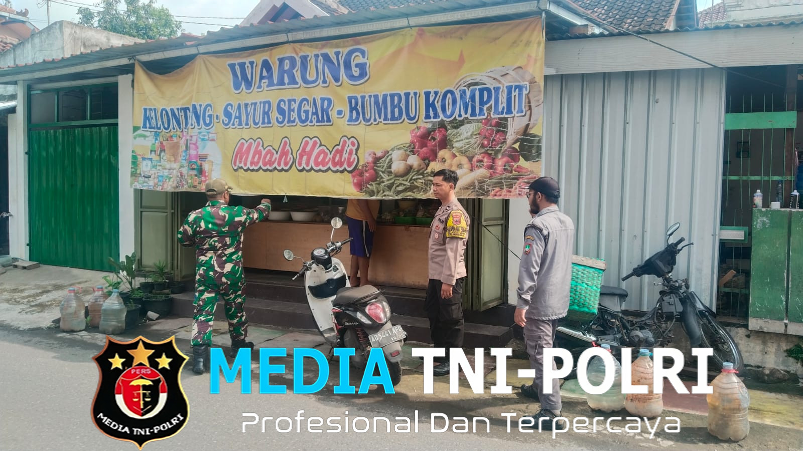 Susuri Dari Gang ke Gang, Tujuan Babinsa Joyotakan Hanya TNI AD Selalu Dekat dan di Hati Rakyat