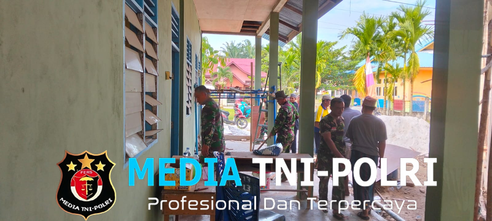 Rehab Sarana TPA Masjid Al Ikhsan, Sasaran Tambahan TMMD ke-124 Kodim 0320/Dumai