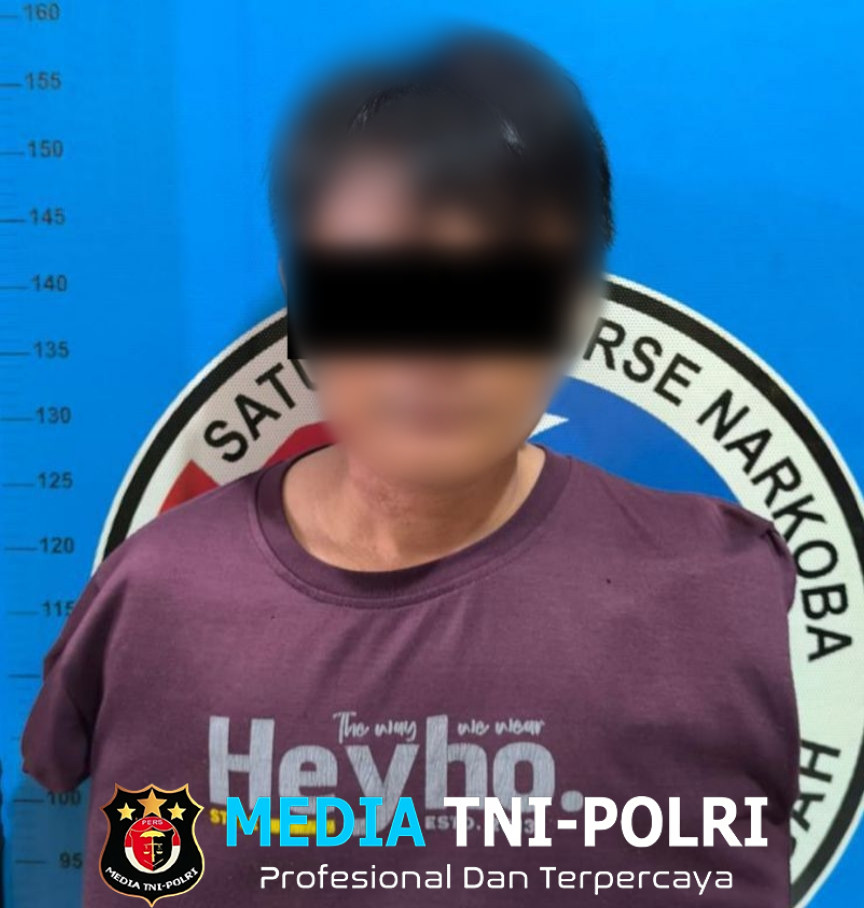 Komitmen Berantas Narkoba, Polres Lampung Tengah Ringkus Bandar Sabu di Lempuyang Bandar