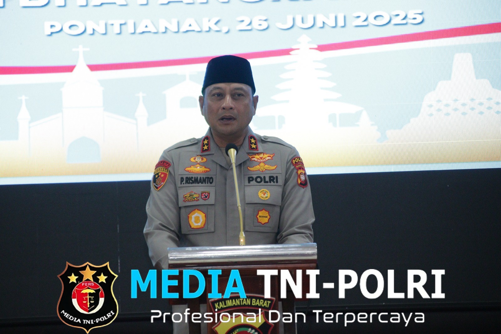 Polda Kalbar Gelar Doa Bersama Lintas Agama, Wujud Syukur Peringati Hari Bhayangkara ke-79