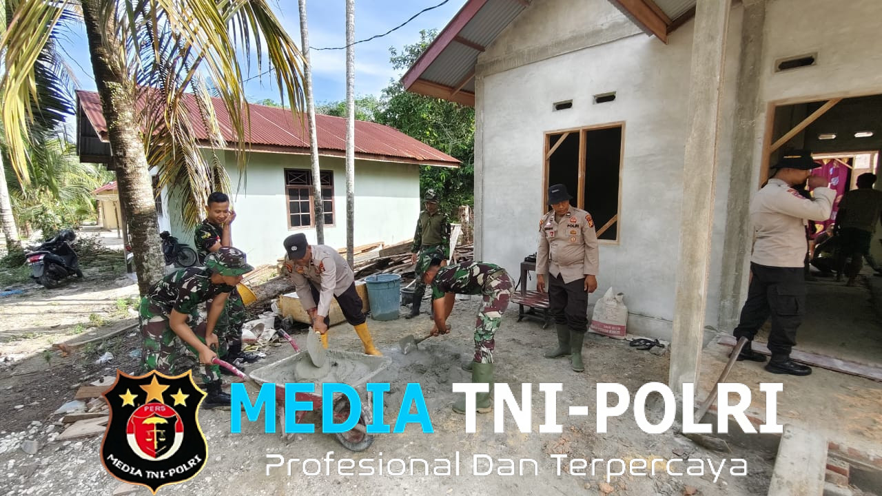 Satgas TMMD Ngebut Rampungkan RTLH Jelang Penutupan TMMD ke-124 Kodim 0320/Dumai