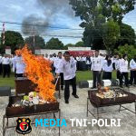 Kakanwil Ditjenpas Kalteng Pimpin Ikrar Anti Narkoba dan Handphone