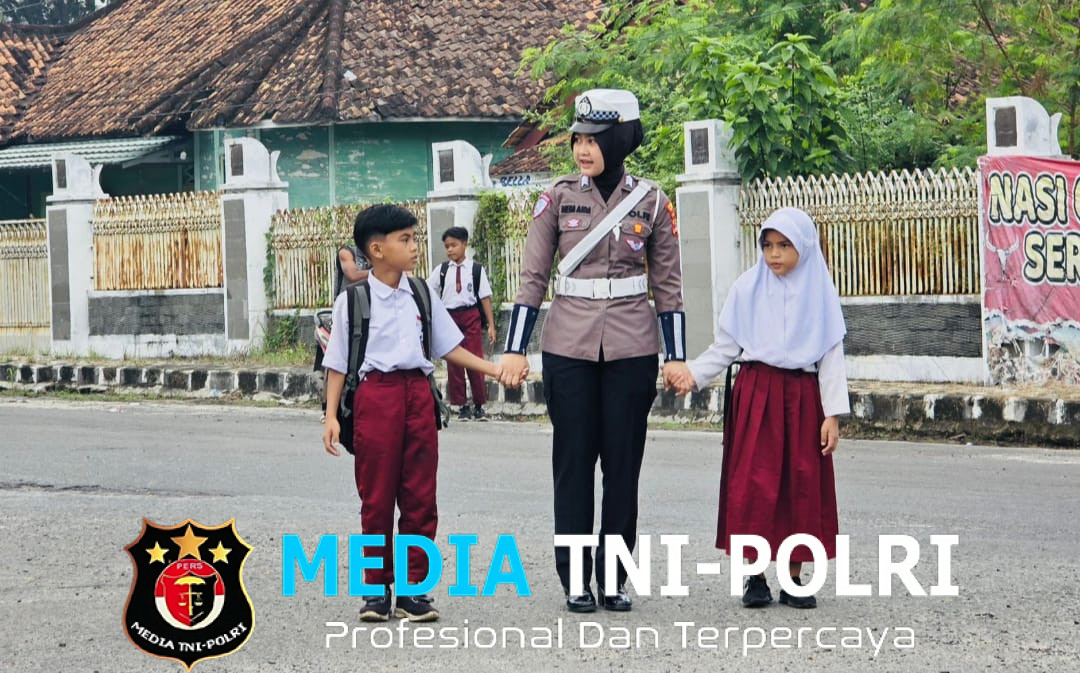 Satlantas Polres Lampung Tengah Rutin Laksanakan Pam Rawan Pagi, Wujud Nyata Pelayanan Prima kepada Masyarakat