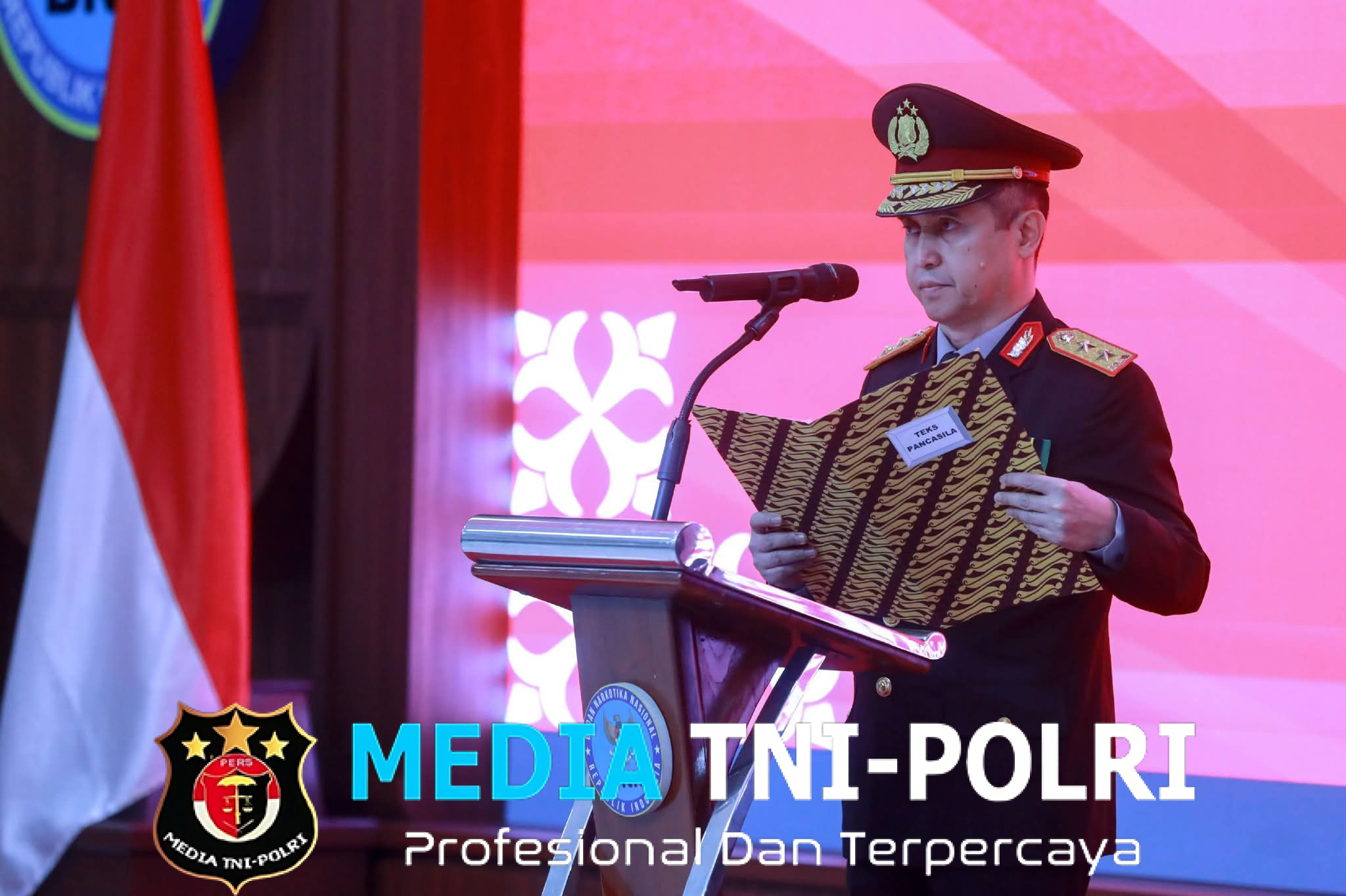 BNN Gelar Upacara Peringatan Harlah Pancasila Tahun 2025