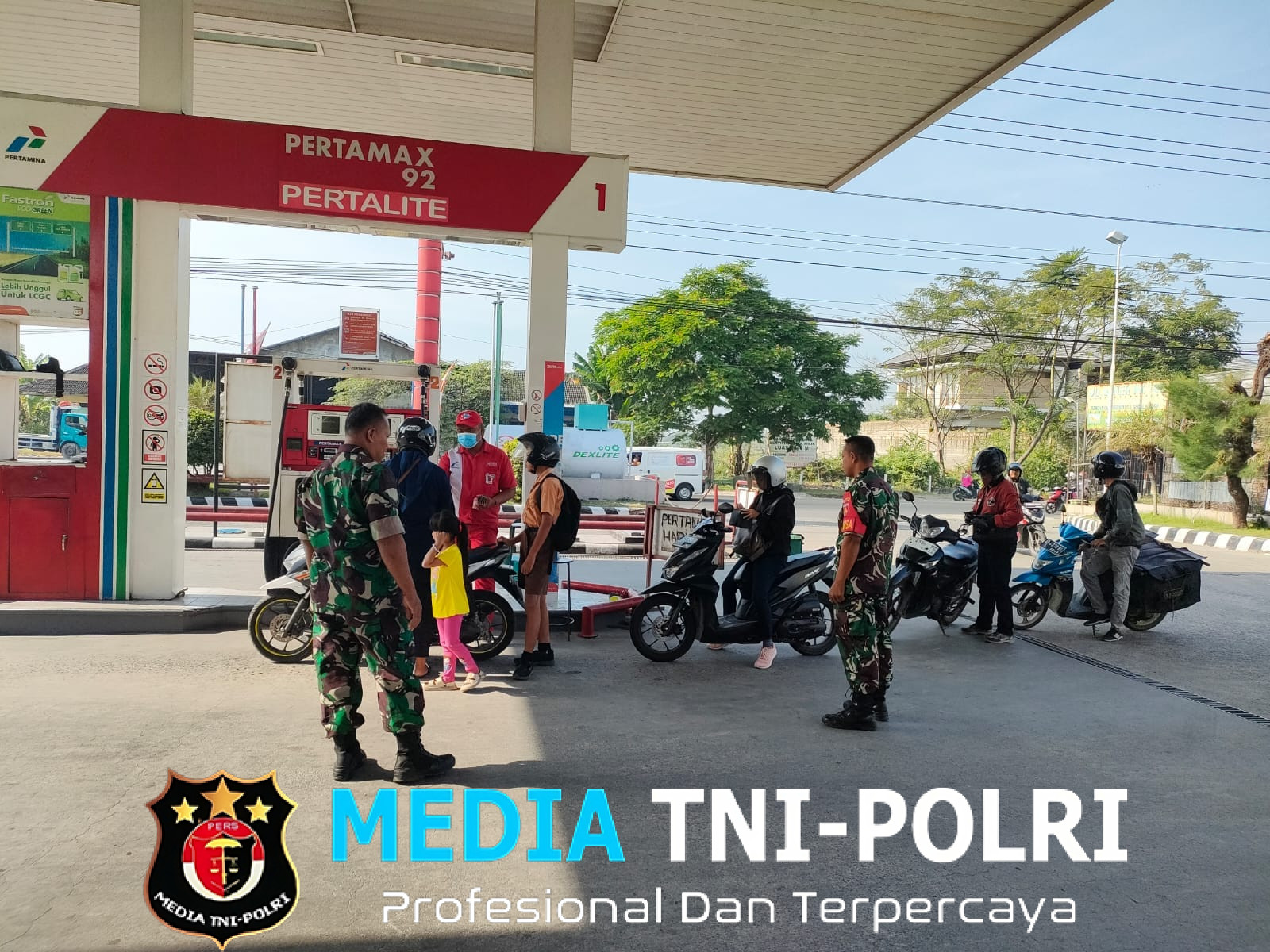 Koramil Ngrampal Bergerak Menjaga Keamanan dan Ketertiban di Wilayah dari Dekat