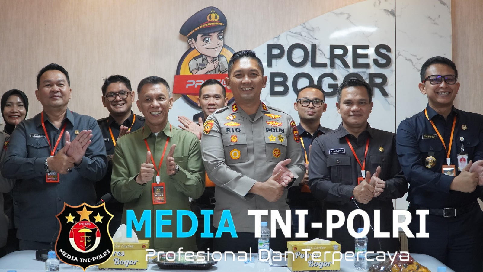 Polres Bogor Terima Kuliah Kerja Profesi Peserta Didik Sespimmen Polri Dikreg ke-65 G.1 T.A. 2025 Disertai Kegiatan Sosial di Panti Asuhan dan Sentra Terpadu Intan Soeweno