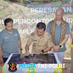 Bupati Pringsewu Riyanto Pamungkas Launching Kebun Percontohan dengan Cocoa Simple Drip Irrigation (CASDI)