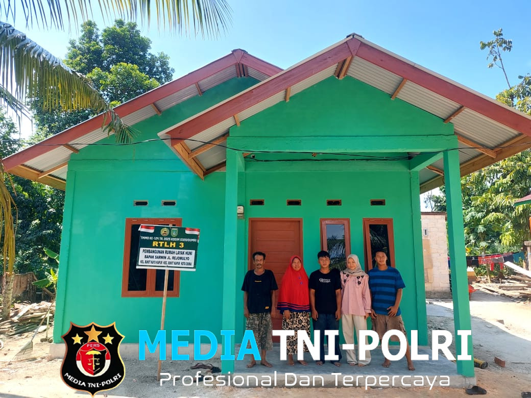 Luar Biasa, Kondisi RTLH Sebelum Penutupan TMMD ke-124 Kodim 0320/Dumai Sudah Mencapai 100 Persen!