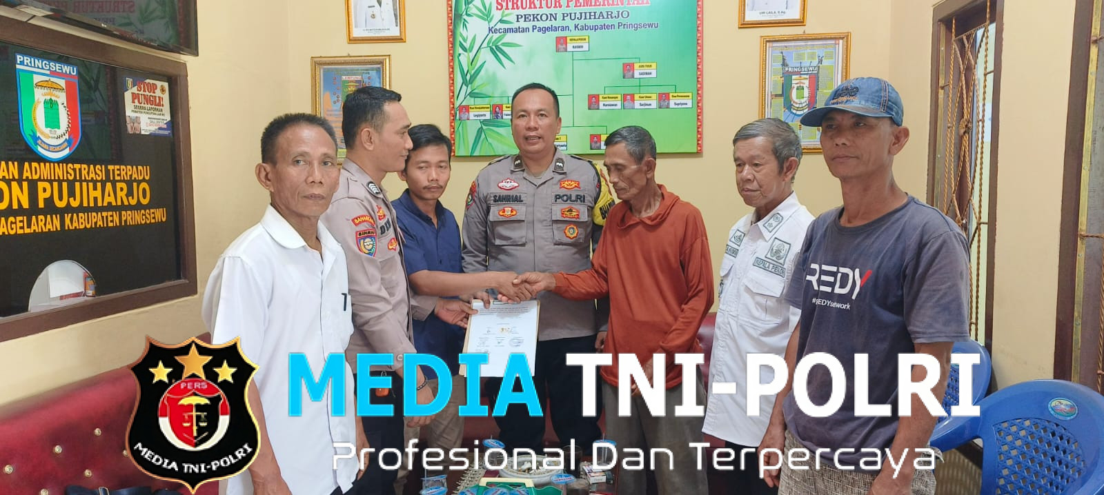 Cekcok Akibat Pesanan Air Minum, Dua Warga Kecamatan Pagelaran Akhirnya Berdamai