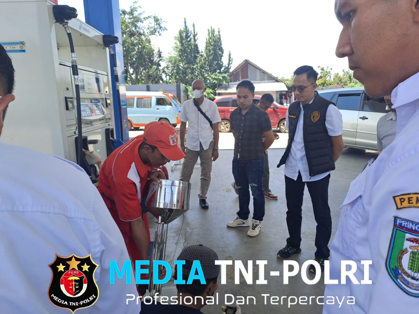 Heboh Video Isi BBM di SPBU Tak Sesuai Takaran, Polisi Turun Tangan Sidak SPBU Pringsewu
