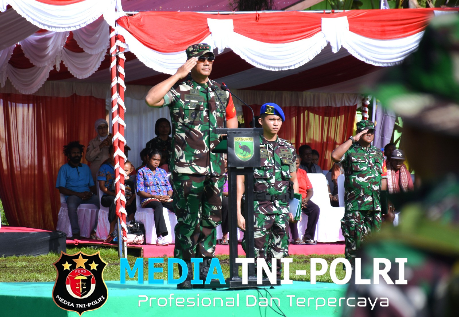 Pangdam Kasuari TMMD 124 TA 2025 Tingkatkan Kesejahteraan, Perkuat Sinergi Antara TNI dan Rakyat