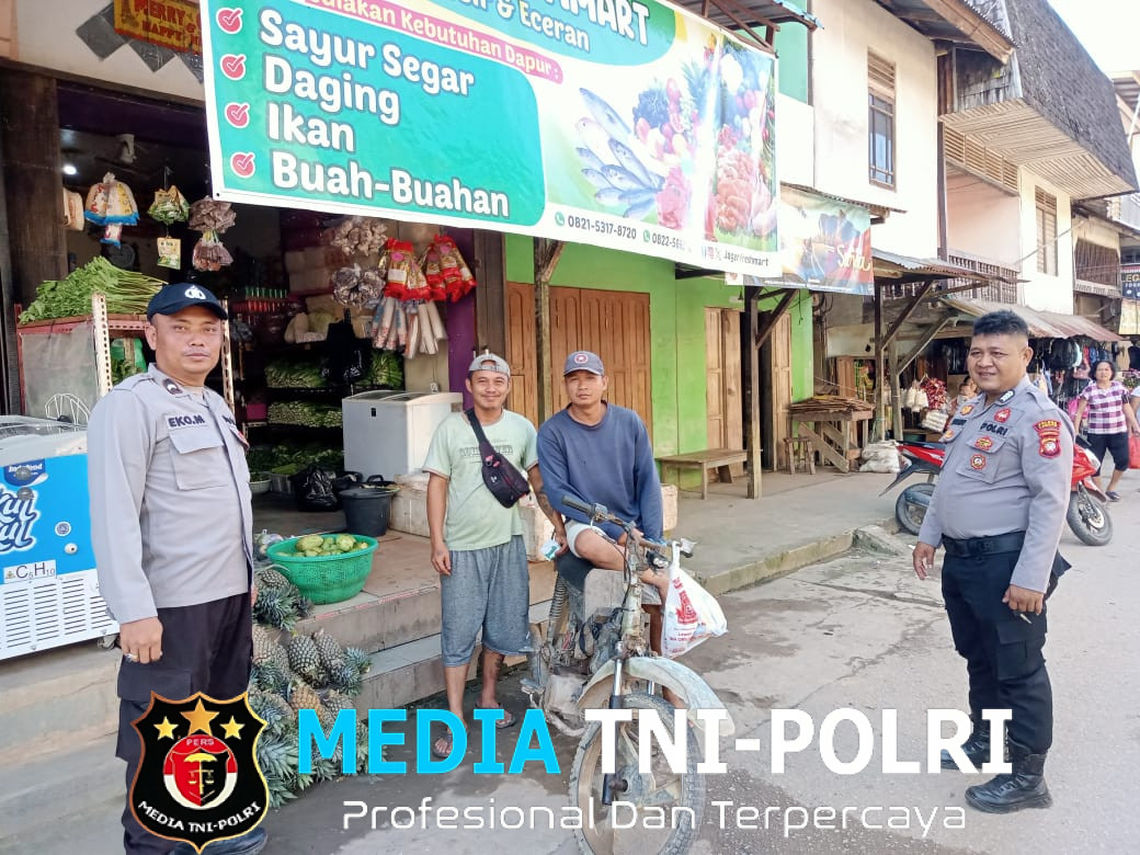 Cegah Aksi Premanisme Samapta Polsek Menyuke Laksanakan Patroli Siang Hari