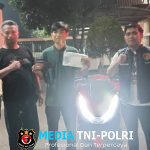 Unit Reskrim Polsek Cikarang Timur Mengembalikan Sepeda Motor Hasil Pencurian dan Penipuan kepada Pemiliknya