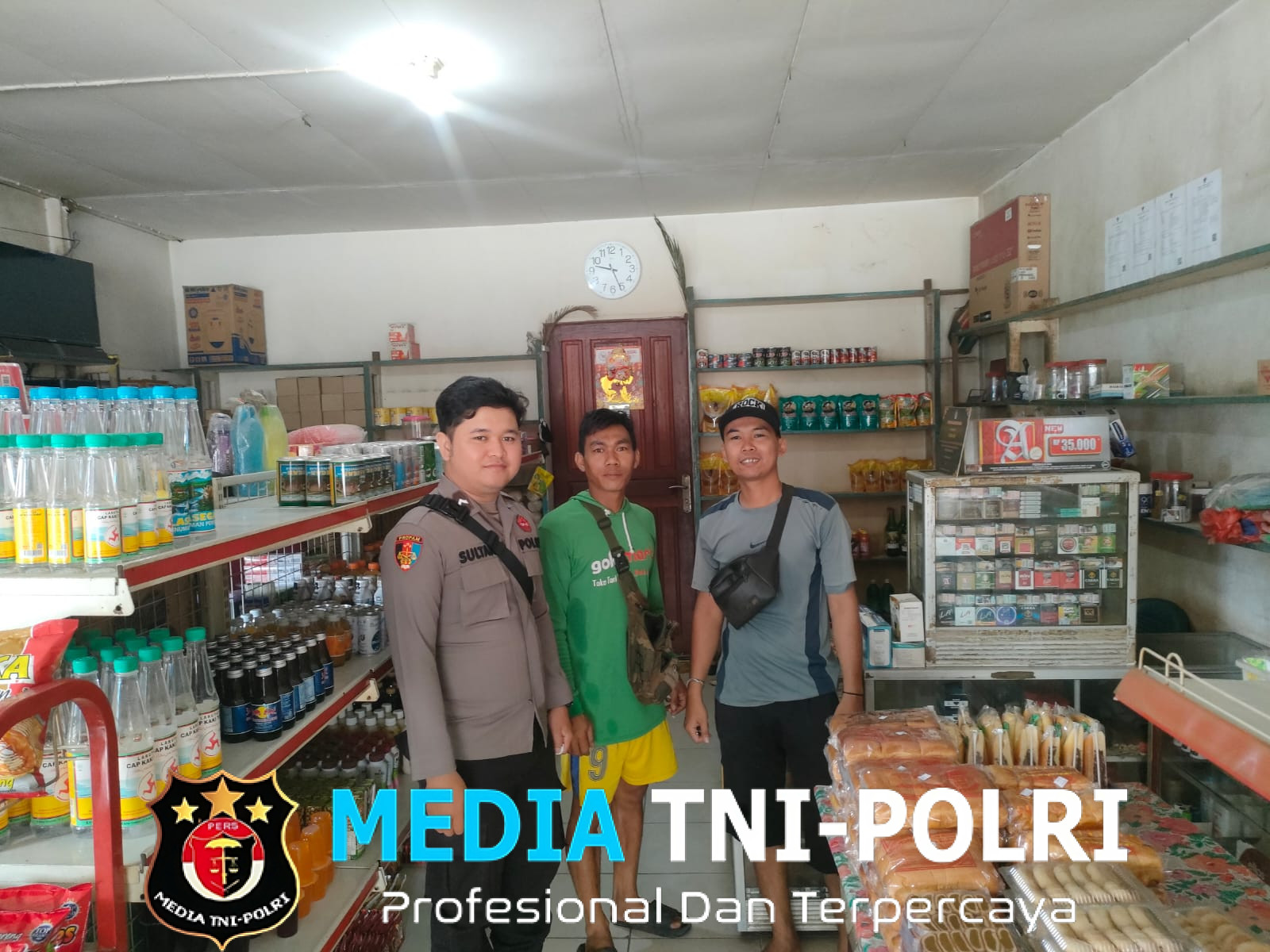 Polsek Ngabang Laksanakan Patroli Menjelang Malam Takbir Hari Raya Idul Adha 2025