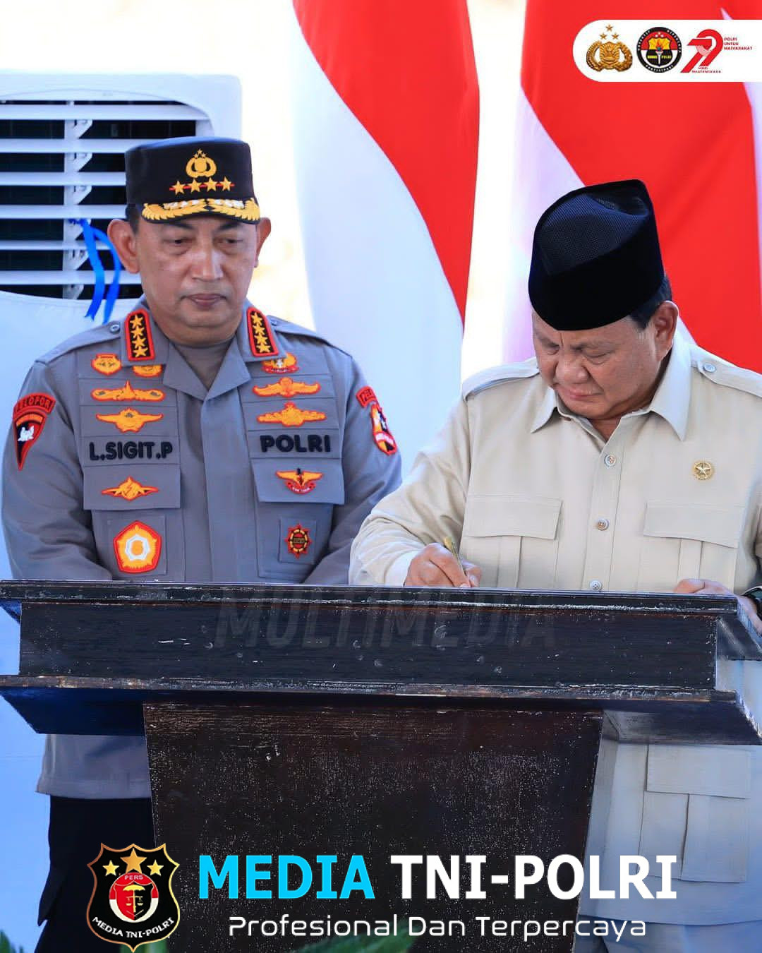 Presiden Prabowo Senang Kapolri dan Jajaran Turut Sukseskan Swasembada Pangan