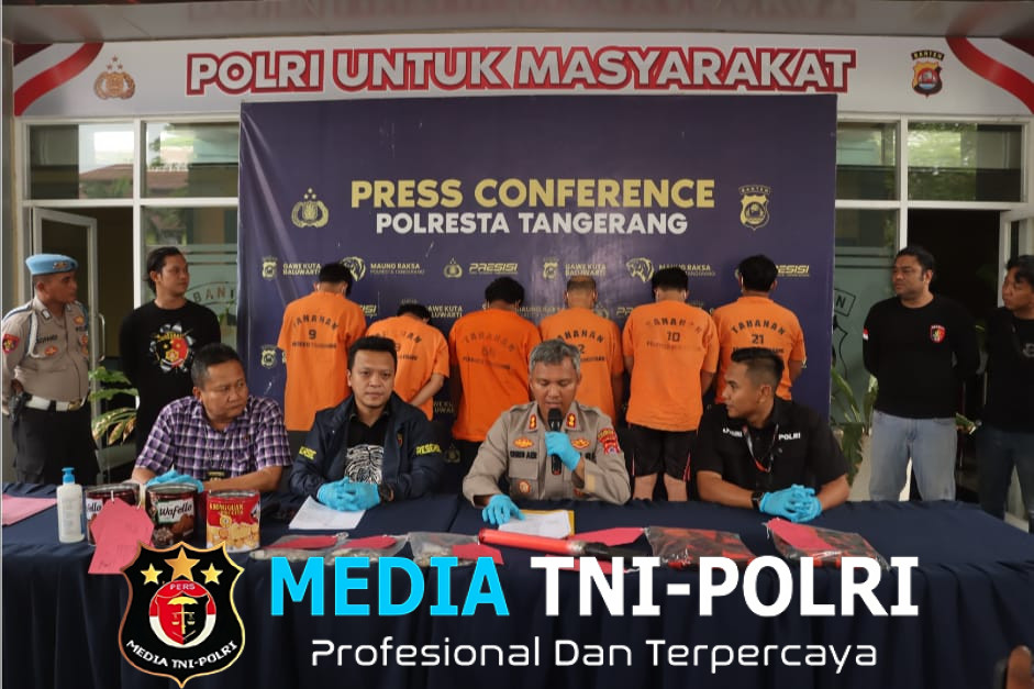 Polresta Tangerang Tangkap Pelaku Curanmor yang Membuat Resah Masyarakat di Cikupa