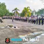 Polres Mesuji Gelar Apel Kesiap Siagaan Antisipasi Gangguan Kamtibmas Malam Takbir Hari Raya Idul Adha Tahun 1446 H