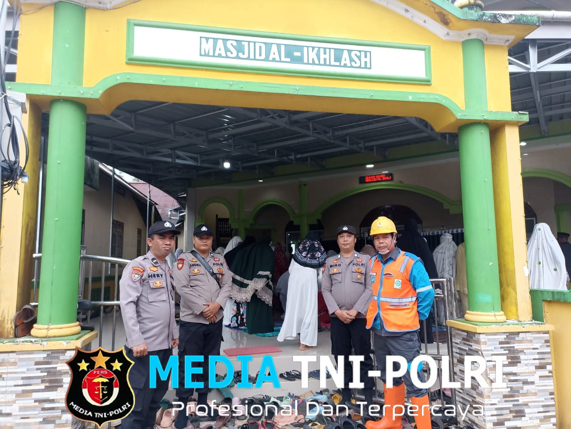 Polsek Menyuke Amankan Pelaksanaan Sholat Idul Adha