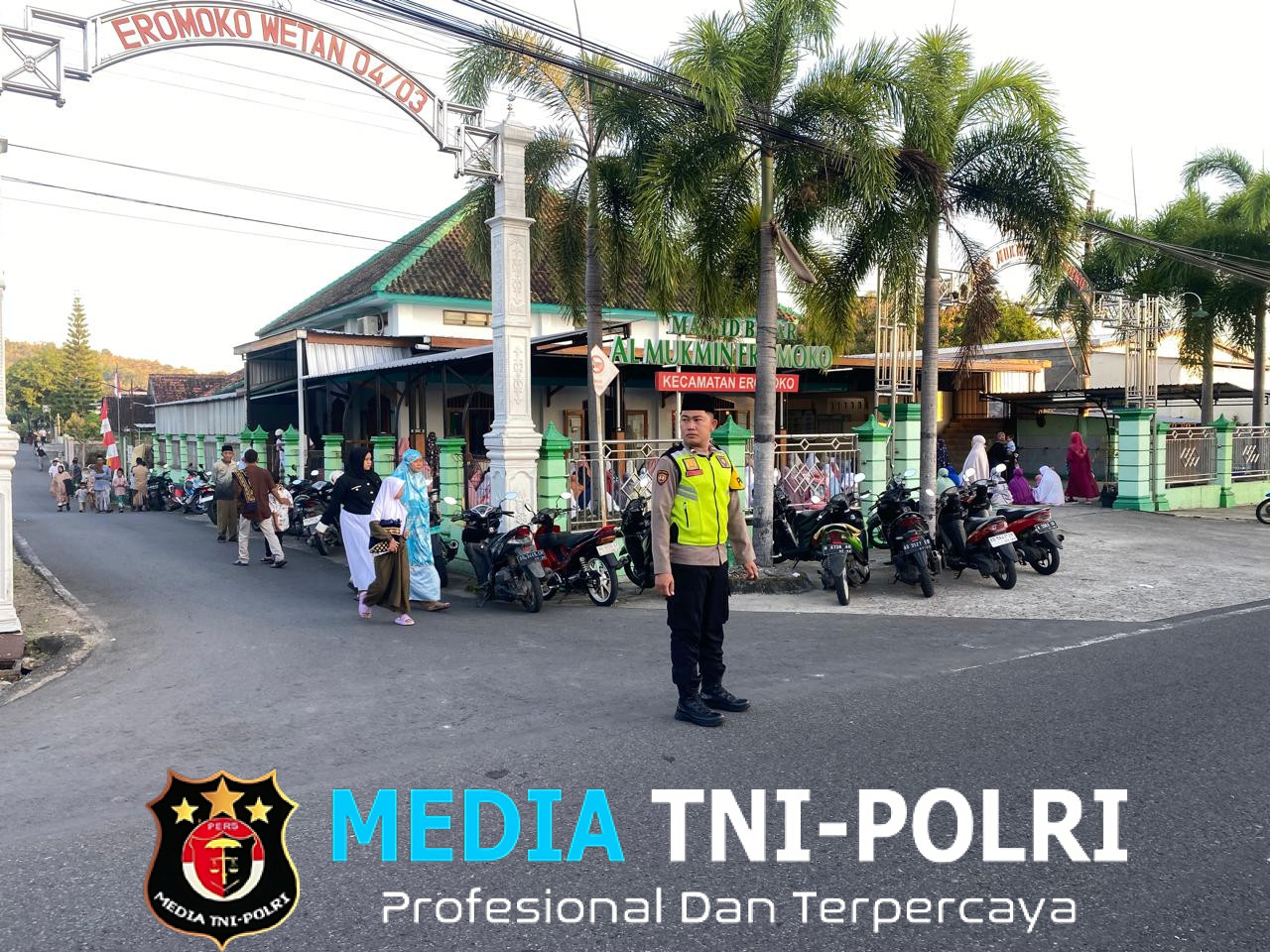 Salat Idul Adha di Wonogiri Berjalan Lancar, Polres Lakukan Pengamanan Ketat