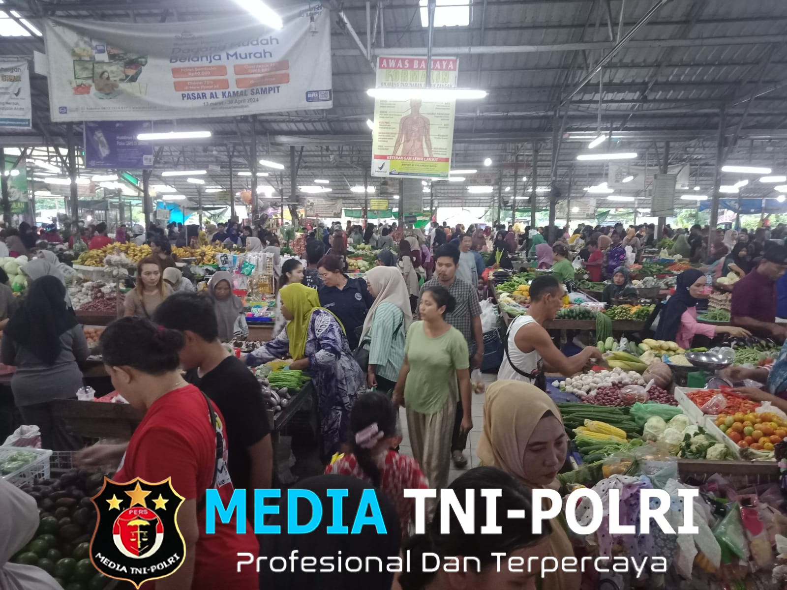 Pasar Tradisional Al-Kamal Sampit Utamakan Kebersihan dan Kenyamanan Pengunjung