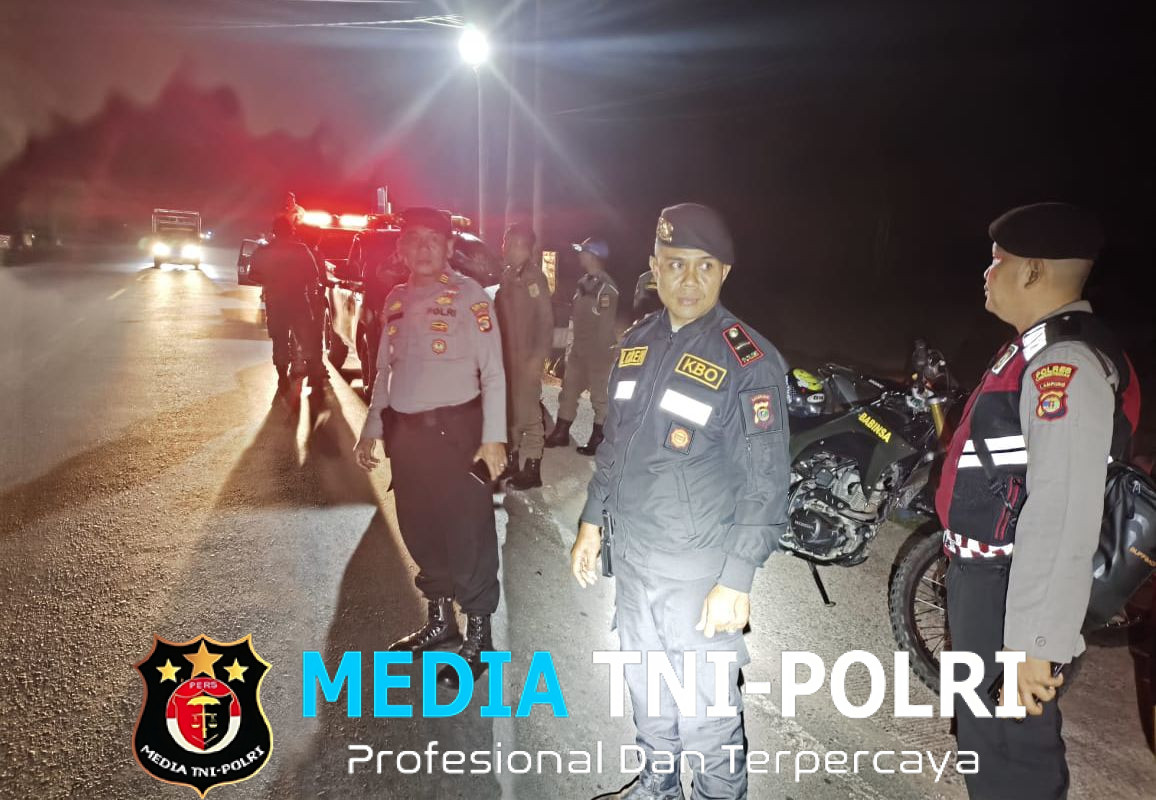 Patroli KRYD Polres Lampung Tengah, Wujudkan Keamanan Selama Libur Panjang Hari Raya Idul Adha