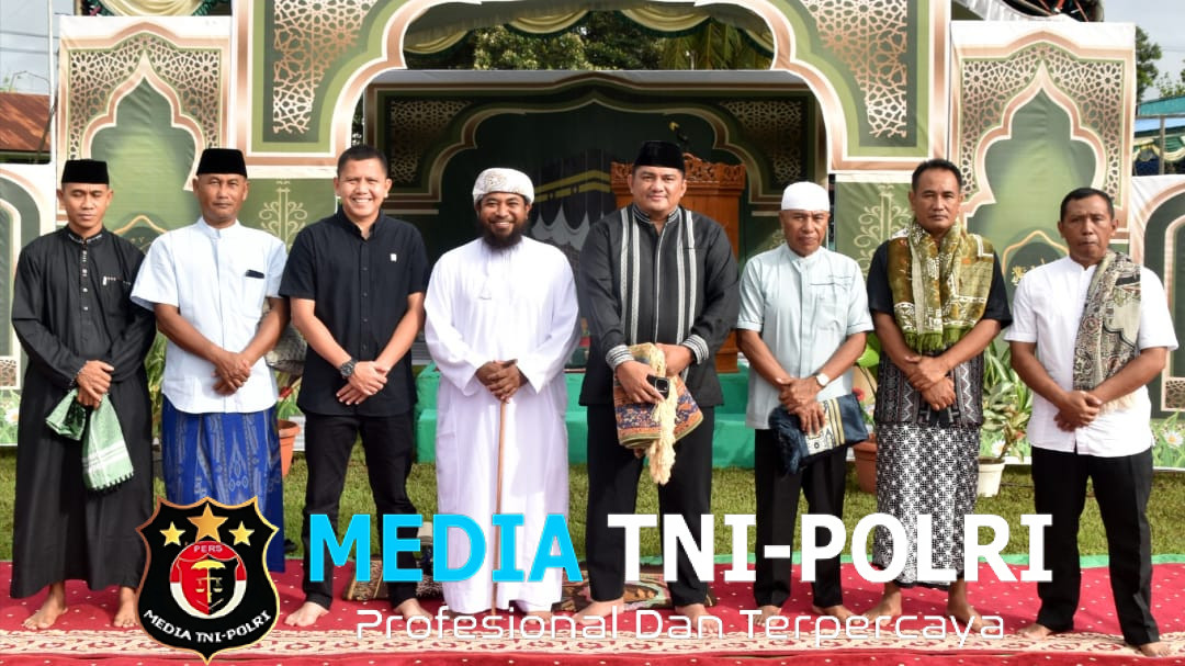 Semangat Pengorbanan, Ratusan Jamaah Hadiri Sholat Idul Adha di Kodim 1707/Merauke